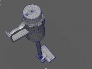 Cordless vacuum cleaner 3D Model