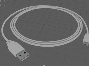 USB CABLE Modèle 3D