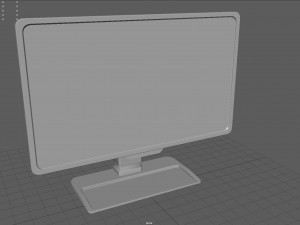 Computer screen 3D 模型