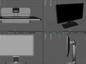 Computer screen 3D 模型