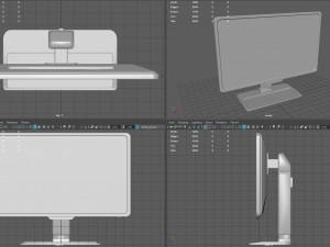 Computer screen 3D 模型