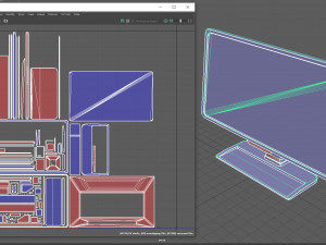 Computer screen 3D 模型