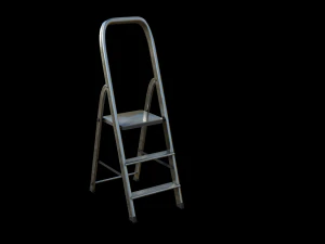 Składana drabina Model 3D