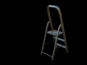 Składana drabina Model 3D