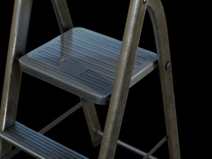 Składana drabina Model 3D