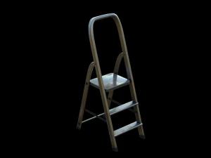 Składana drabina Model 3D