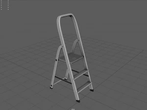Składana drabina Model 3D