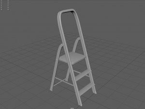 Folding ladder 3D Модель