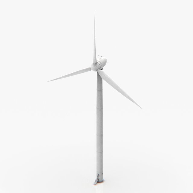 Wind turbine Modelo 3D .c4d .max .obj .3ds .fbx .stl .blend 