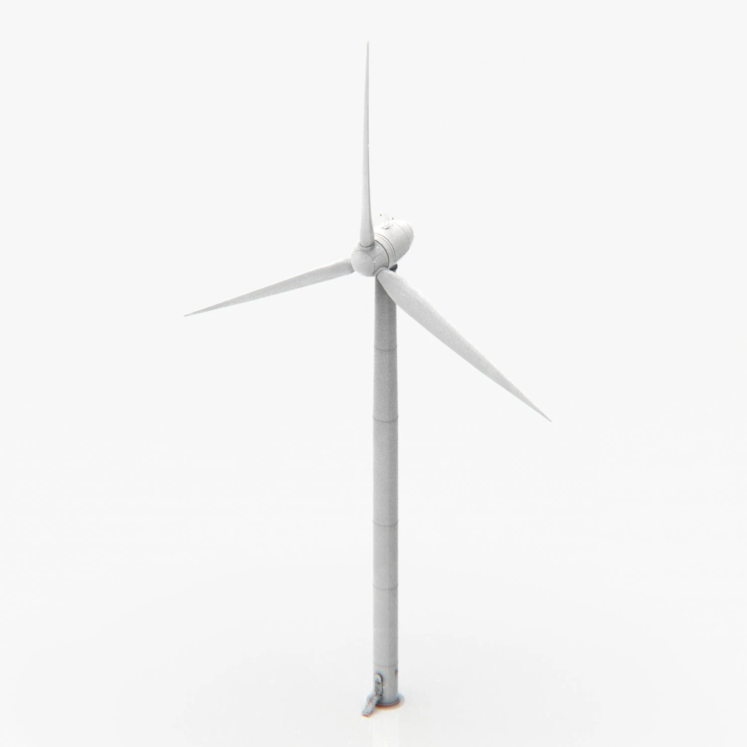 Wind turbine 3D Model .c4d .max .obj .3ds .fbx .stl .blend 