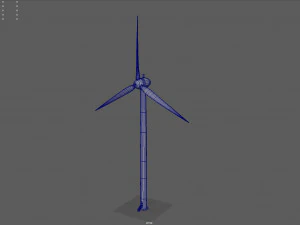 Wind turbine 3D Model