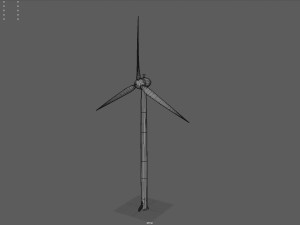 Wind turbine Modelo 3D