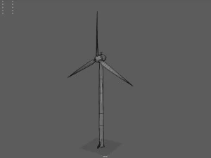 Wind turbine 3D Model