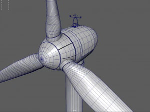 Wind turbine 3D Model