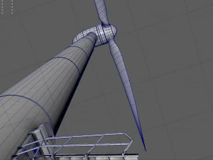 Wind turbine 3D Model