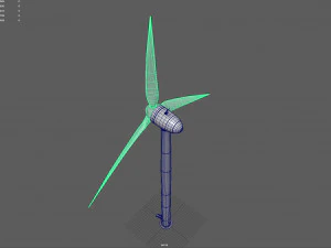 Wind turbine 3D Model