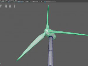 Wind turbine 3D Model