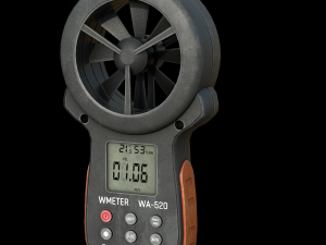 Anemometer 3Dモデル