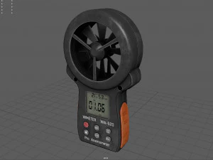 Wiatromierz Model 3D