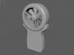 Wiatromierz Model 3D