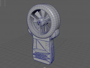 Wiatromierz Model 3D