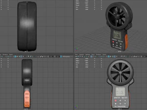 Wiatromierz Model 3D