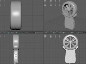 Wiatromierz Model 3D