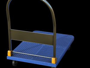 Cart Platform Truck 3D Model