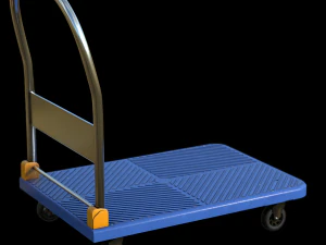 Cart Platform Truck 3D Model