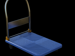 Cart Platform Truck 3D Model