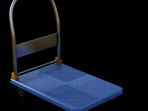 Cart Platform Truck 3D Model