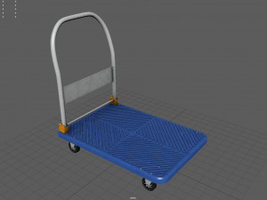 Cart Platform Truck 3D Model
