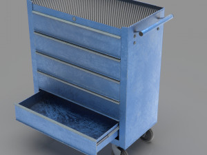 Trolley Toolbox Workshop Modello 3D