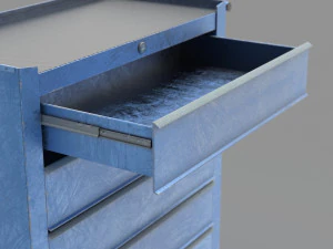 Trolley Toolbox Workshop 3D Model