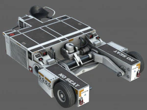 美国海军牵引车 AS32 3D 模型