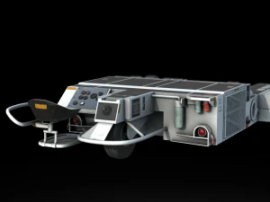 Tracteur US NAVY AS32 Modèle 3D