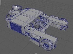 Tracteur US NAVY AS32 Modèle 3D