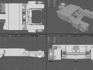 Tracteur US NAVY AS32 Modèle 3D