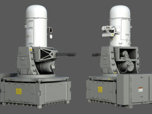 Phalanx CIWS Modello 3D
