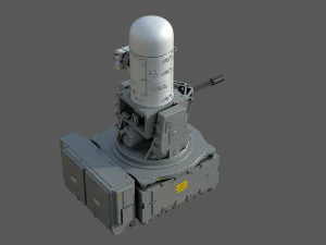 Falange CIWS Modello 3D