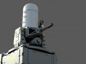 Phalanx CIWS Modello 3D