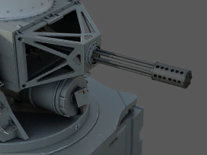 Falange CIWS Modello 3D
