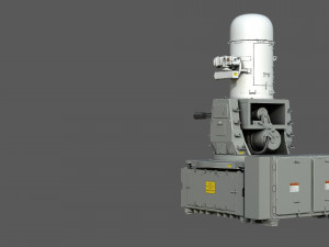 Phalanx CIWS Modello 3D