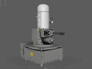 Phalanx CIWS Modello 3D