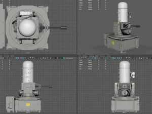 Falange CIWS Modello 3D