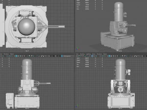 Falange CIWS Modello 3D