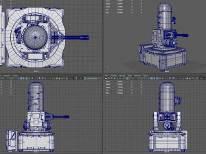 Falange CIWS Modello 3D