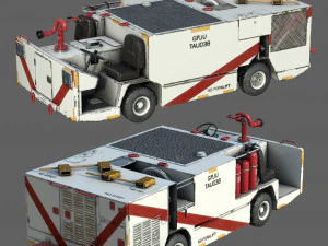 W&oacute;z strażacki P25 Model 3D