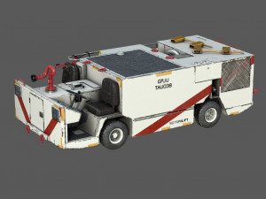 P25 fire engine 3Dモデル