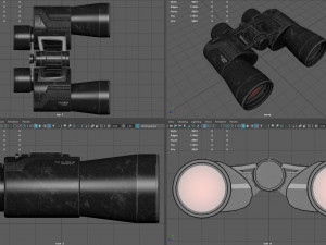 Binoculars Modelo 3D